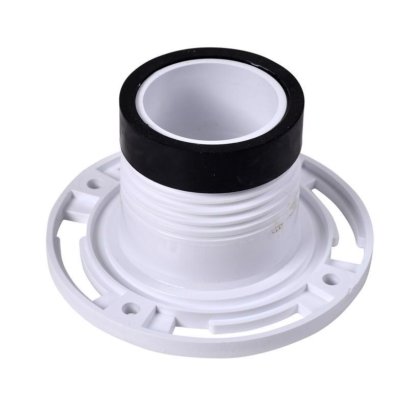 Oatey Twist-N-Set PVC Closet Flange, Pack of 2