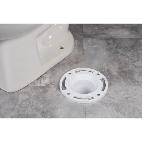 Oatey Twist-N-Set PVC Closet Flange, Pack of 2