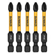 DEWALT FLEXTORQ DWAF2PH2IR5 Impact Screwdriver Bit, #2 Drive, Phillips Drive, 1/4 in Shank, Hex Shank, 2-1/4 in L, Steel