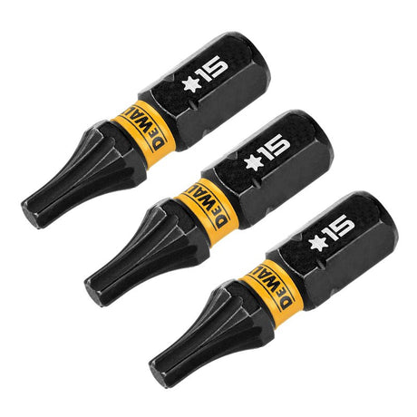 DEWALT FLEXTORQ DWAF1TX25IR30 Impact Screwdriver Bit, T25 Drive, Torx Drive, 1/4 in Shank, Hex Shank, 1 in L, Steel