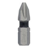 DEWALT TOUGHGRIP DWAF1PH2TG15 Screwdriver Bit, #2 Drive, Phillips Drive, 1/4 in Shank, Hex Shank, 1 in L, Steel