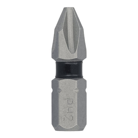 DEWALT TOUGHGRIP DWAF1PH2TG15 Screwdriver Bit, #2 Drive, Phillips Drive, 1/4 in Shank, Hex Shank, 1 in L, Steel