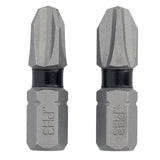 DEWALT TOUGHGRIP DWAF1PH3TG2 Screwdriver Bit, #3 Drive, Phillips Drive, 1/4 in Shank, Hex Shank, 1 in L, Steel