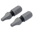 DEWALT TOUGHGRIP DWAF1SQ1TG2 Screwdriver Bit, #1 Drive, Square Drive, 1/4 in Shank, Hex Shank, 1 in L, Steel