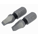 DEWALT TOUGHGRIP DWAF1SQ3TG2 Screwdriver Bit, #3 Drive, Square Drive, 1/4 in Shank, Hex Shank, 1 in L, Steel