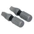 DEWALT TOUGHGRIP DWAF1SQ3TG2 Screwdriver Bit, #3 Drive, Square Drive, 1/4 in Shank, Hex Shank, 1 in L, Steel