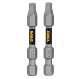 DEWALT TOUGHGRIP DWAF2SQ3TG2 Screwdriver Bit, #3 Drive, Square Drive, 1/4 in Shank, Hex Shank, 2 in L, Steel