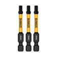 DEWALT Elite Series DWAF2HX4IR3 Insert Bit, 4 mm Drive, Hex Drive, 1/4 in Shank, Hex Shank, 2-1/4 in L, Steel