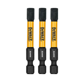 DEWALT DWAF2HX6IR3 Insert Bit, 6 mm Drive, Hex Drive, 1/4 in Shank, Hex Shank, 2-1/4 in L, Steel