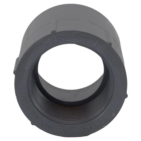 Charlotte Pipe Schedule 80 1-1/4 in. Slip X 1-1/4 in. D FPT PVC Pipe Adapter 1 pk