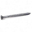 ProFIT 0282178 Deck Screw, #8 Thread, 3 in L, Coarse Thread, Bugle Head, Sharp Point, Phillips Drive, Silver Dacrotized