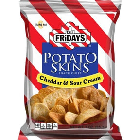 TGI Fridays 444532 Potato Skin, Cheddar and Sour Cream, 3 oz, Pack of 6