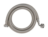 Ace 3/4 in. Hose Thread X 3/4 in. D Hose Thread 4 ft. Stainless Steel Supply Line