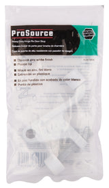 ProSource H20-B038-PS Heavy-Duty Hinge Pin Door Stop, 2-3/4 in Projection, Die-Cast Zinc & Plastic, White