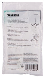 ProSource H20-B038-PS Heavy-Duty Hinge Pin Door Stop, 2-3/4 in Projection, Die-Cast Zinc & Plastic, White