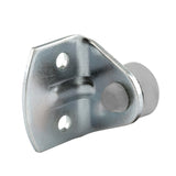 Prime-Line D 1702 Wardrobe Door Bumper, 5/8 in Dia Base, Rubber/Steel, Nickel