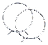 Ace 3 in to 4 in. Silver Spring Tension Clamps Metal, Pack of 10