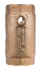 Campbell Flomatic 1-1/4 in. D X 1-1/4 in. D FNPT x FNPT Red Brass Spring Loaded Check Valve