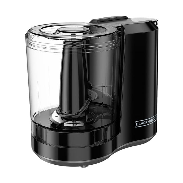 Black+Decker HC300B Food Chopper, 3 Cups Capacity, Black