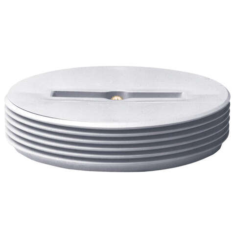 Sioux Chief 3 in. MPT in. PVC Recessed Plug 1 pk