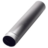 Deflect-O Jordan 24 in. L X 4 in. D Silver/White Aluminum Vent Pipe, Pack of 24