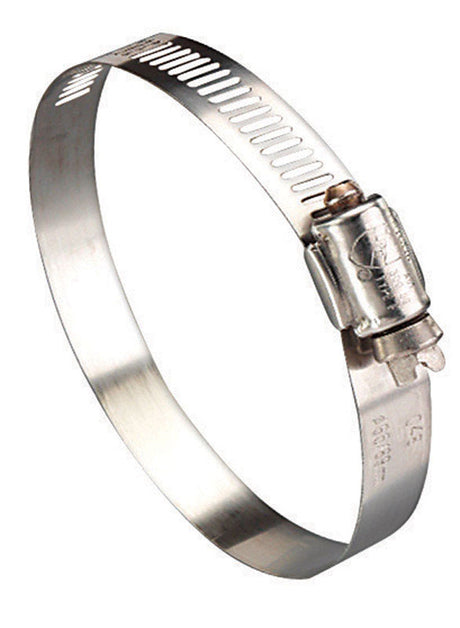 Ideal Tridon 11/16 in. 1-1/2 in. SAE 16 Silver Hose Clamp Stainless Steel Band, Pack of 10