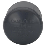 Charlotte Pipe Schedule 80 3/4 in. Slip X 3/4 in. D Socket PVC Cap 1 pk