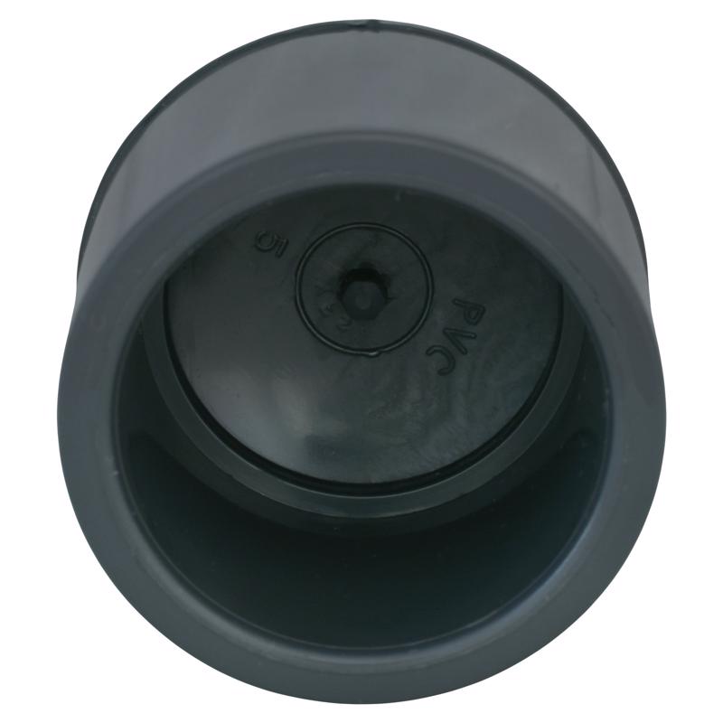 Charlotte Pipe Schedule 80 1-1/4 in. Slip PVC Cap 1 pk