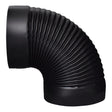 Imperial 8 in. D X 8 in. D 90 deg Galvanized Steel Stove Pipe Elbow, Pack of 4