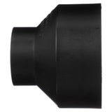 Charlotte Pipe 1-1/2 in. Hub X 3 in. D Hub ABS Coupling