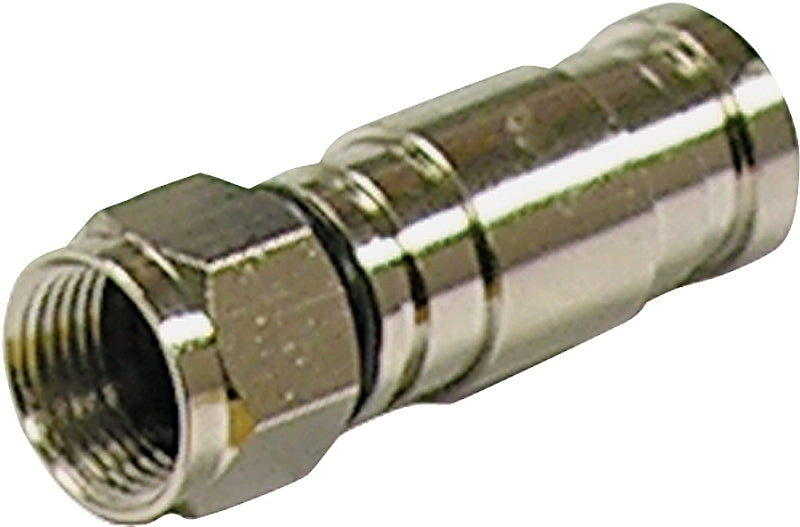 Gardner Bender F Series GDC-6C Compression Connector, Nickel-Plated