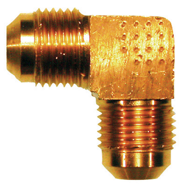 JMF Company 1/2 in. Flare X 1/2 in. D Flare Brass Elbow, Pack of 2