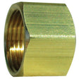 JMF Company 3/16 in. Compression X 3/16 in. D Compression Brass Nut, Pack of 5