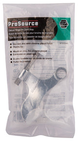 ProSource H20-B042-PS Deluxe Hinge Pin Door Stop, 2-5/8 in Projection, Die-Cast Zinc & Plastic, Chrome