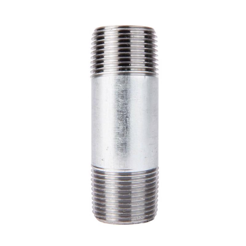 STZ Industries 3/8 in. MIP each X 3/8 in. D MIP Galvanized Steel 3 in. L Nipple, Pack of 5