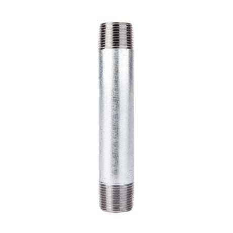 STZ Industries 3/8 in. MIP each X 3/8 in. D MIP Galvanized Steel 5-1/2 in. L Nipple, Pack of 5