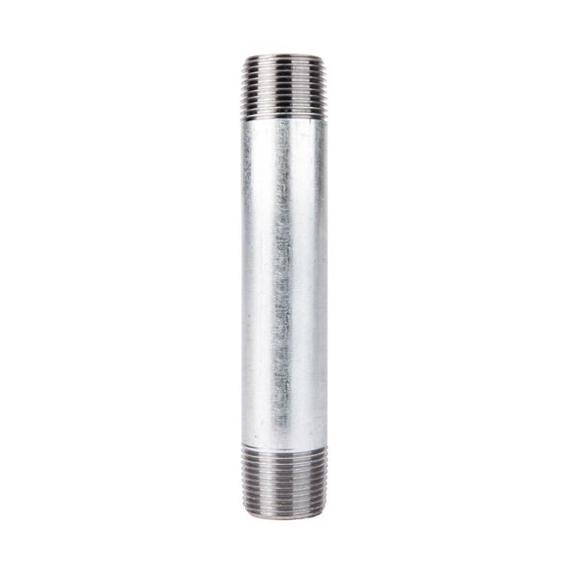 STZ Industries 3/8 in. MIP each X 3/8 in. D MIP Galvanized Steel 5-1/2 in. L Nipple, Pack of 5