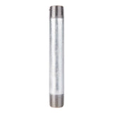 STZ Industries 1/2 in. MIP each X 1/2 in. D MIP Galvanized Steel 5-1/2 in. L Nipple, Pack of 5