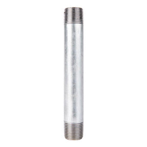STZ Industries 1/2 in. MIP each X 1/2 in. D MIP Galvanized Steel 5-1/2 in. L Nipple, Pack of 5