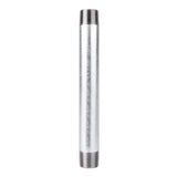 STZ Industries 3/4 in. MIP each X 3/4 in. D MIP Galvanized Steel 8 in. L Nipple