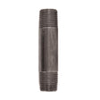 STZ Industries 1/2 in. MIP each X 1/2 in. D MIP Black Steel 3-1/2 in. L Nipple, Pack of 5