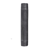 STZ Industries 3/4 in. MIP each X 3/4 in. D MIP Black Steel 6 in. L Nipple, Pack of 5
