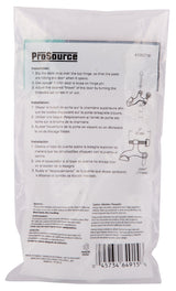 ProSource H20-B048-PS Deluxe Hinge Pin Door Stop, 2-5/8 in Projection, Die-Cast Zinc & Plastic, White