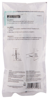 ProSource H61-Z011-PS Light-Duty Door Stop, 3/4 in Dia Base, 3 in Projection, Plastic & Steel, Antique Brass