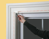 Frost King V73/9H Indoor Shrink Window Kit, 42 in W, 0.75 mil Thick, 5.2 ft L, Plastic, Clear, 9/PK