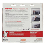 Frost King V73/9H Indoor Shrink Window Kit, 42 in W, 0.75 mil Thick, 5.2 ft L, Plastic, Clear, 9/PK
