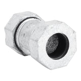 STZ Industries 3/4 in. Compression X 3/4 in. D Compression Galvanized Malleable Iron 3 in. L Couplin