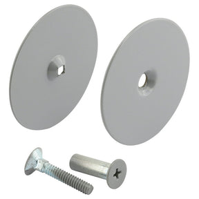 Defender Security U 9515 Hole Cover Plate, Steel, Painted, For: 1-3/4 in Thick Doors