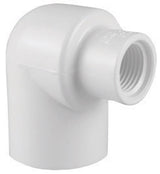Charlotte Pipe 1 in. Slip X 1/2 in. D FPT PVC Elbow 1 pk