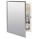 Zenna Home 20-1/8 in. H X 16-1/8 in. W X 3.25 in. D Rectangle Medicine Cabinet